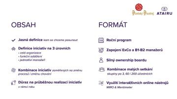 atairu leadership firemní kultura