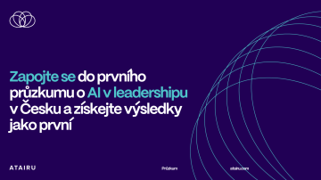 Zapojte se do prvního průzkumu o AI v leadershipu v České republice